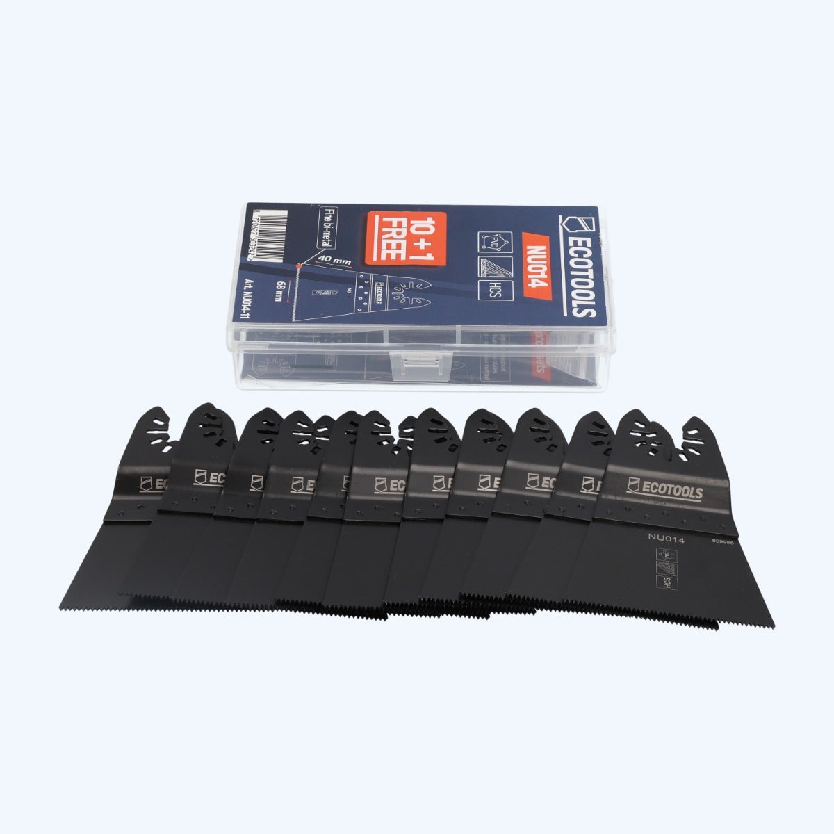 10+1 gratis multitool zaagbladen HCS type NU014