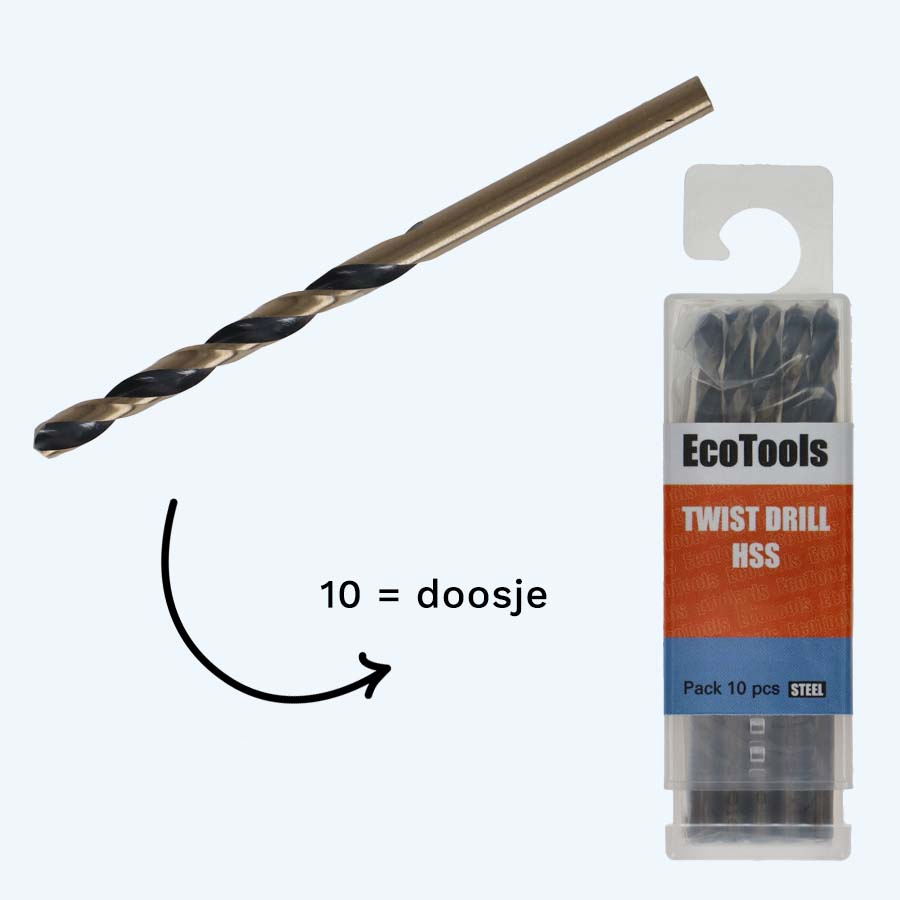Basicline HSS metaalboor 2,0 x 49 mm