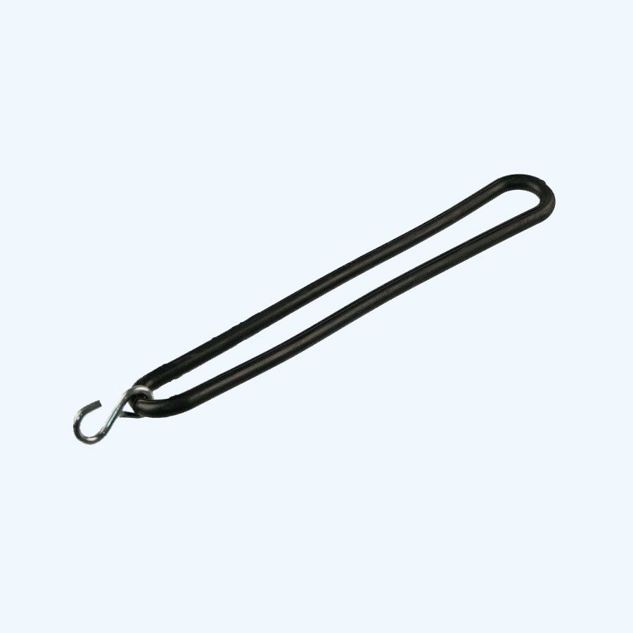 Spanrubber 40 cm met S-haak