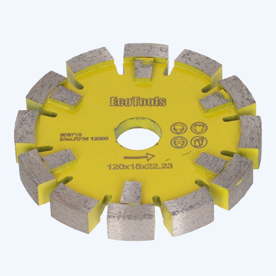 Diamant vloerfreesschijf 120 x 15 x 22,23 mm