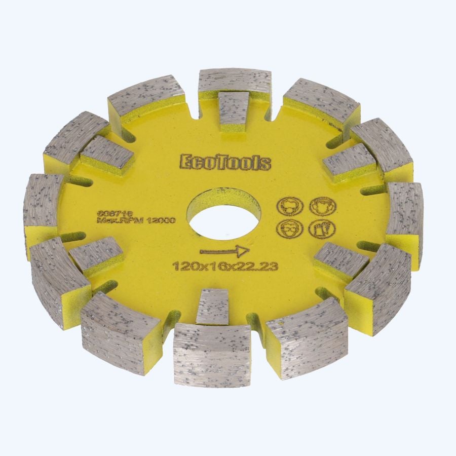 Diamant vloerfreesschijf 120 x 16 x 22,23 mm