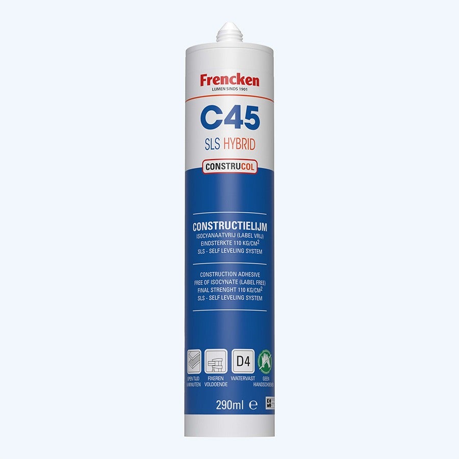 Frencken Construcol HV45 290 ml bruin 