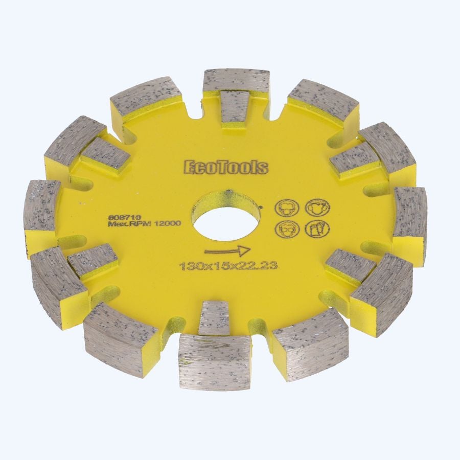 Diamant vloerfreesschijf 130 x 15 x 22,23 mm