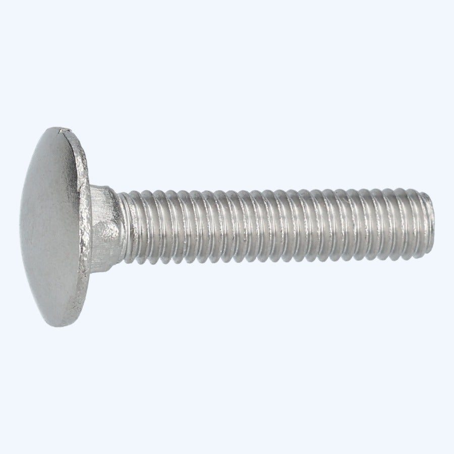 200 stuks slotbout M6 x 20 mm RVS A2