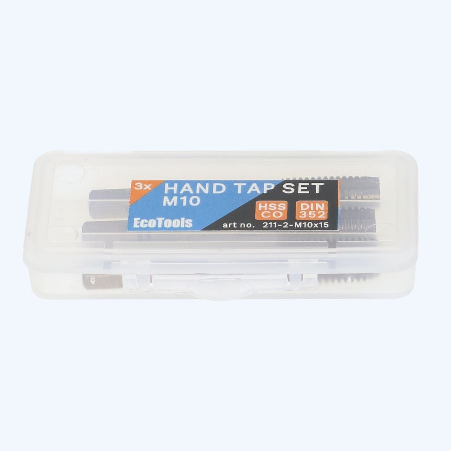 3-delige handtapset HSS 5% cobalt M10 x 1,5 mm