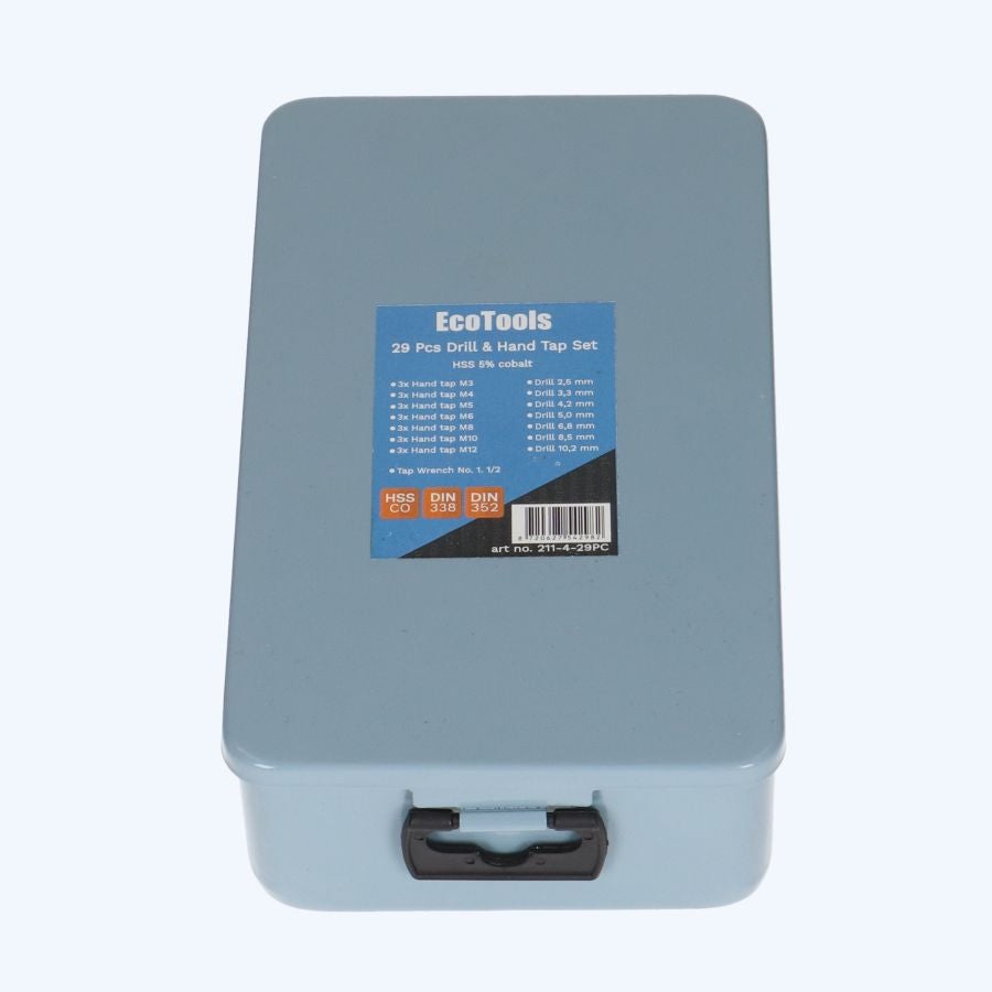 29-delige boor- en handtappenset 