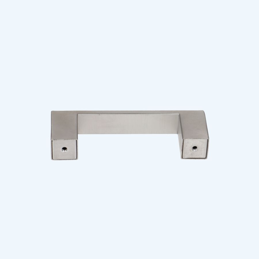 Greep hol RVS vierkant 96 x 35 mm