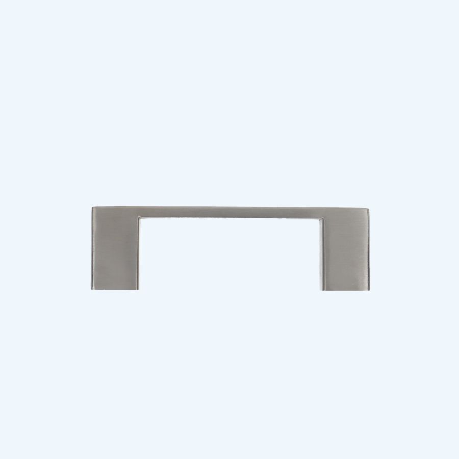 Greep hol RVS vierkant 96 x 35 mm