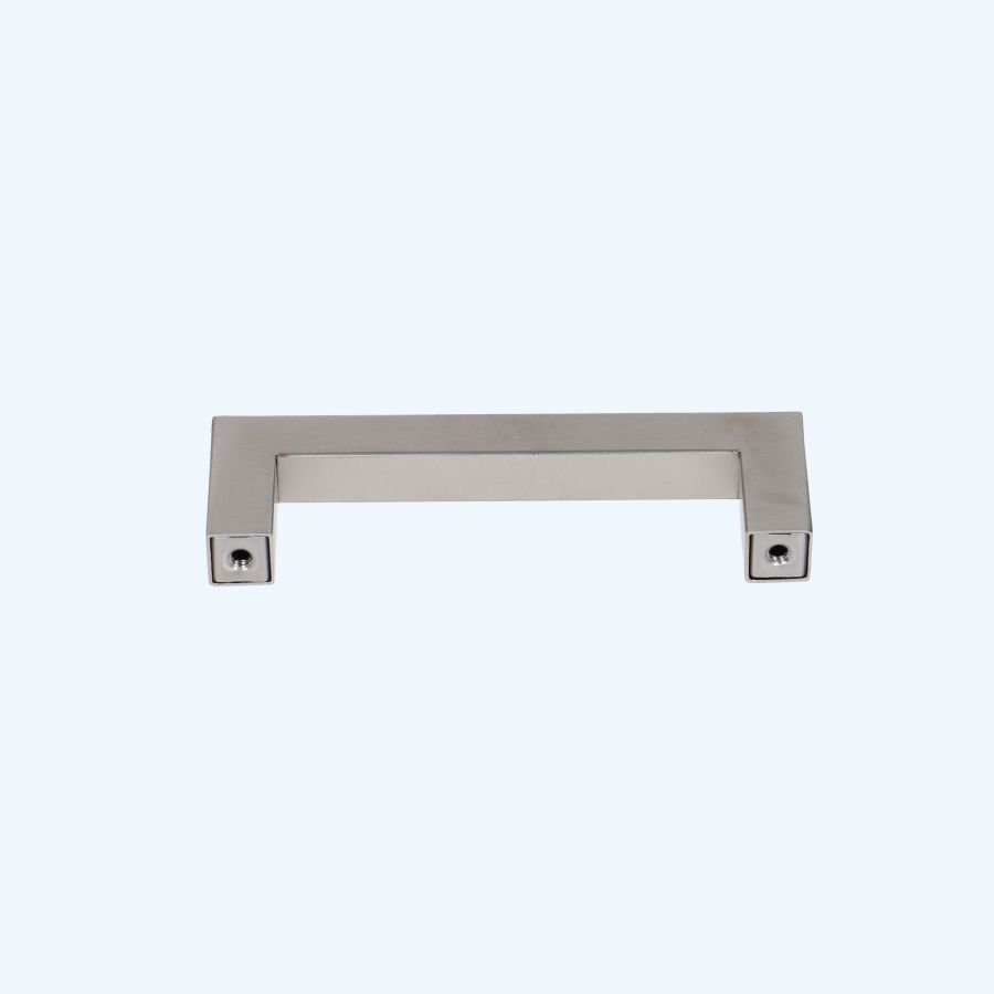 Greep hol RVS vierkant 96 x 35 mm