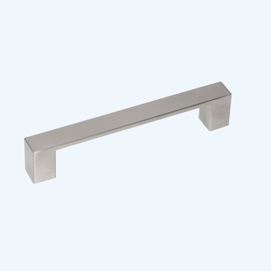 Greep hol RVS vierkant 160 x 35 mm