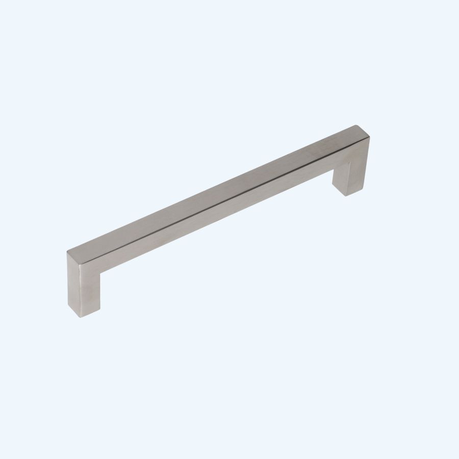 Greep massief RVS vierkant 160 x 35 mm