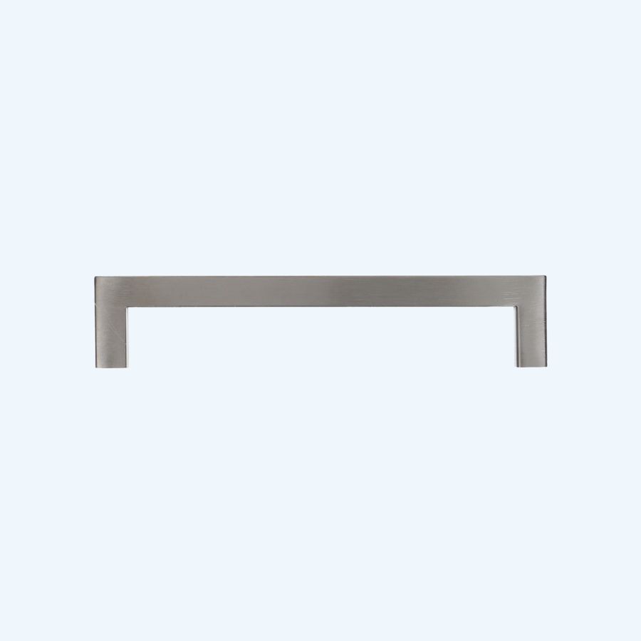 Greep massief RVS vierkant 160 x 35 mm