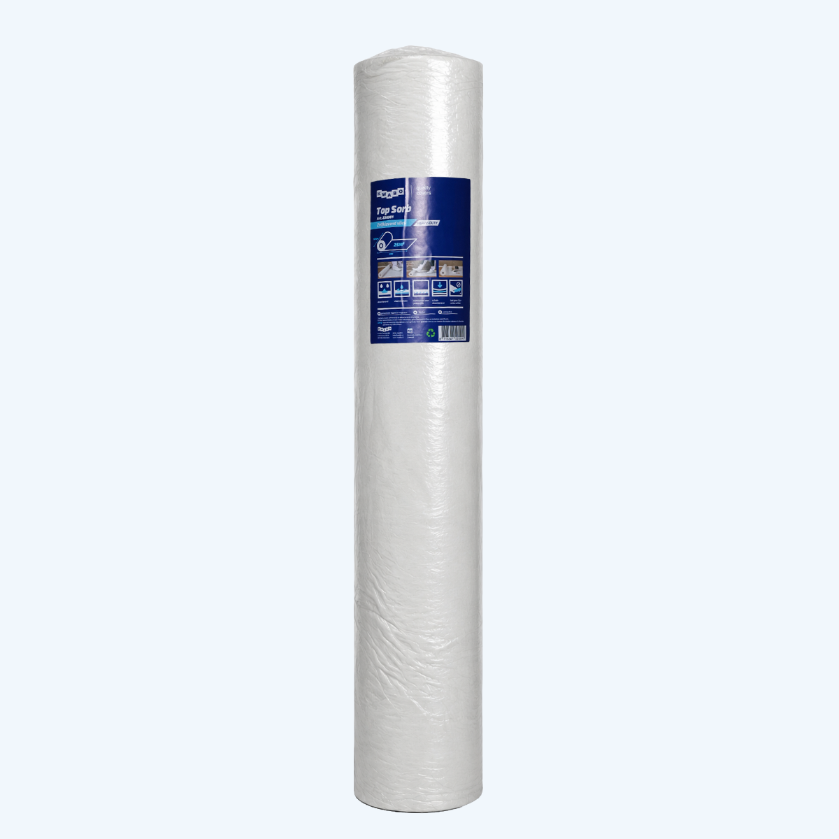 Top Sorb zelfklevend LDPE afdekvlies 1 x 25 meter
