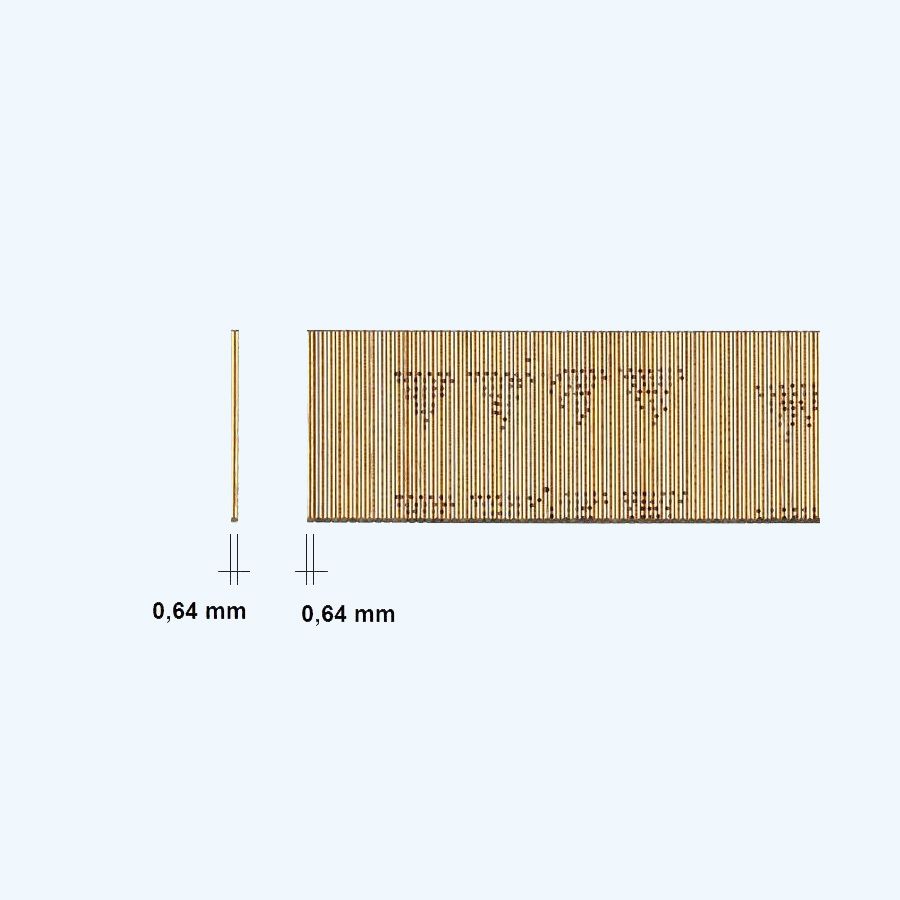 10.000 st. 23 Ga koploze micropin P 15 mm
