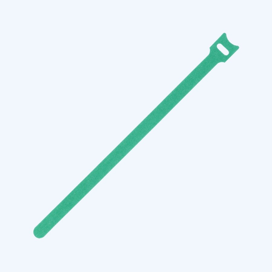 25 stuks klittenband tyraps 12 x 300 mm groen