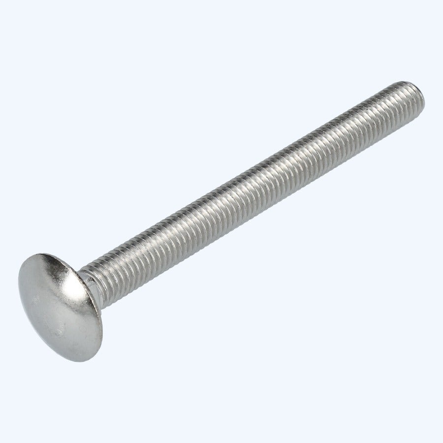 50 stuks slotbout M6 x 80 mm RVS A2