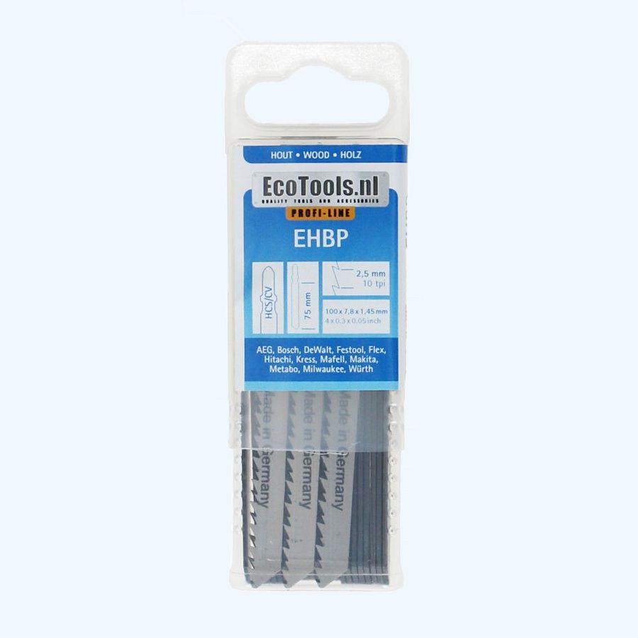 25 st. decoupeerzaagjes hout type EHBP (Profi-line)