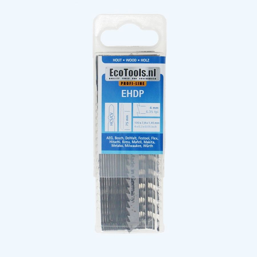 25 st. decoupeerzaagjes hout type EHDP (Profi-line)