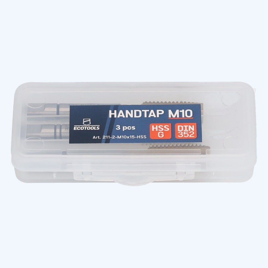 3-delige handtapset HSS M10 x 1,5 mm