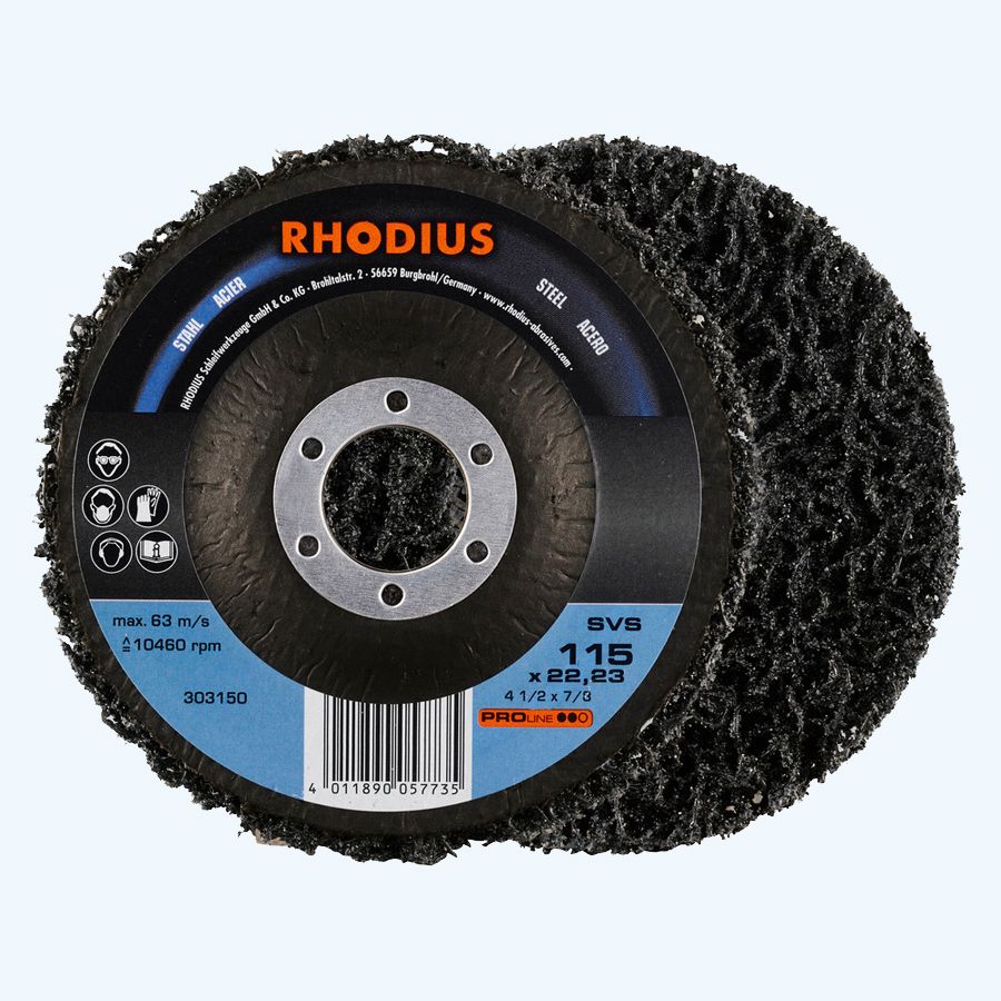 Reinigingsschijf 115 x 22,23 mm (Rhodius)