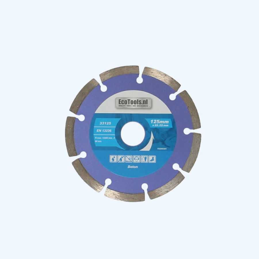 Diamantschijf beton 125 mm (Eco-line)
