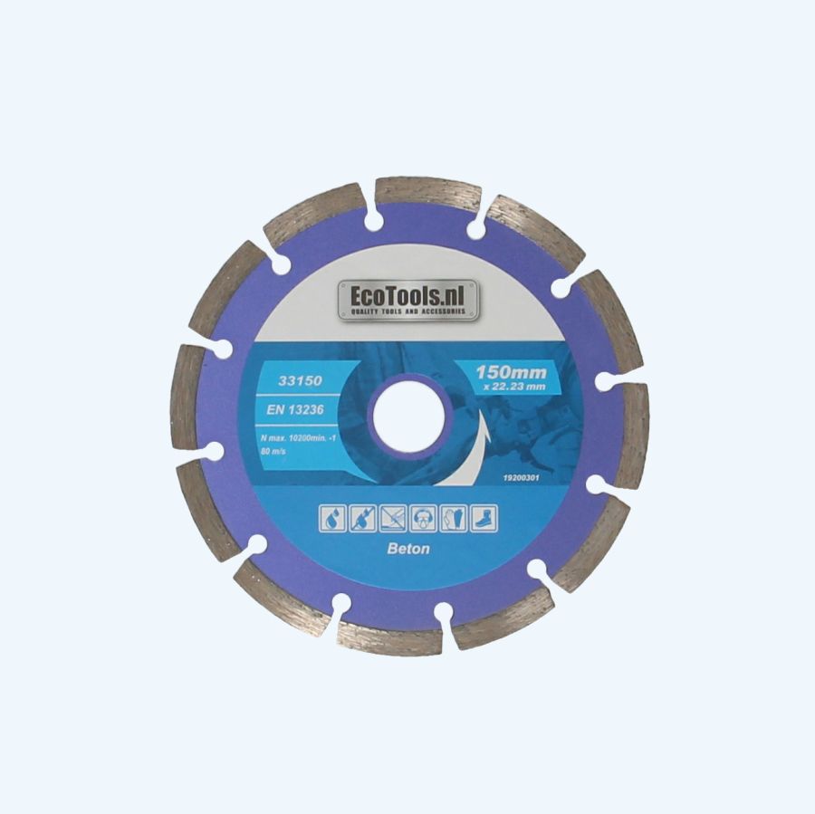 Diamantschijf beton 150 mm (Eco-line)
