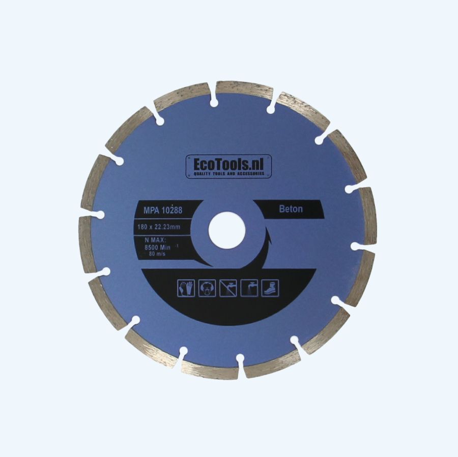 Diamantschijf beton 180 mm (Eco-line)
