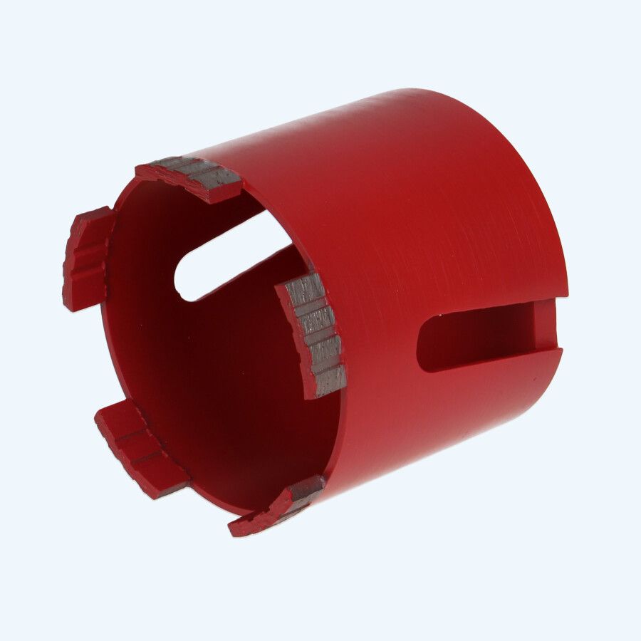 Diamant dozenboor abrasief 82 mm - 10 mm segmenthoogte