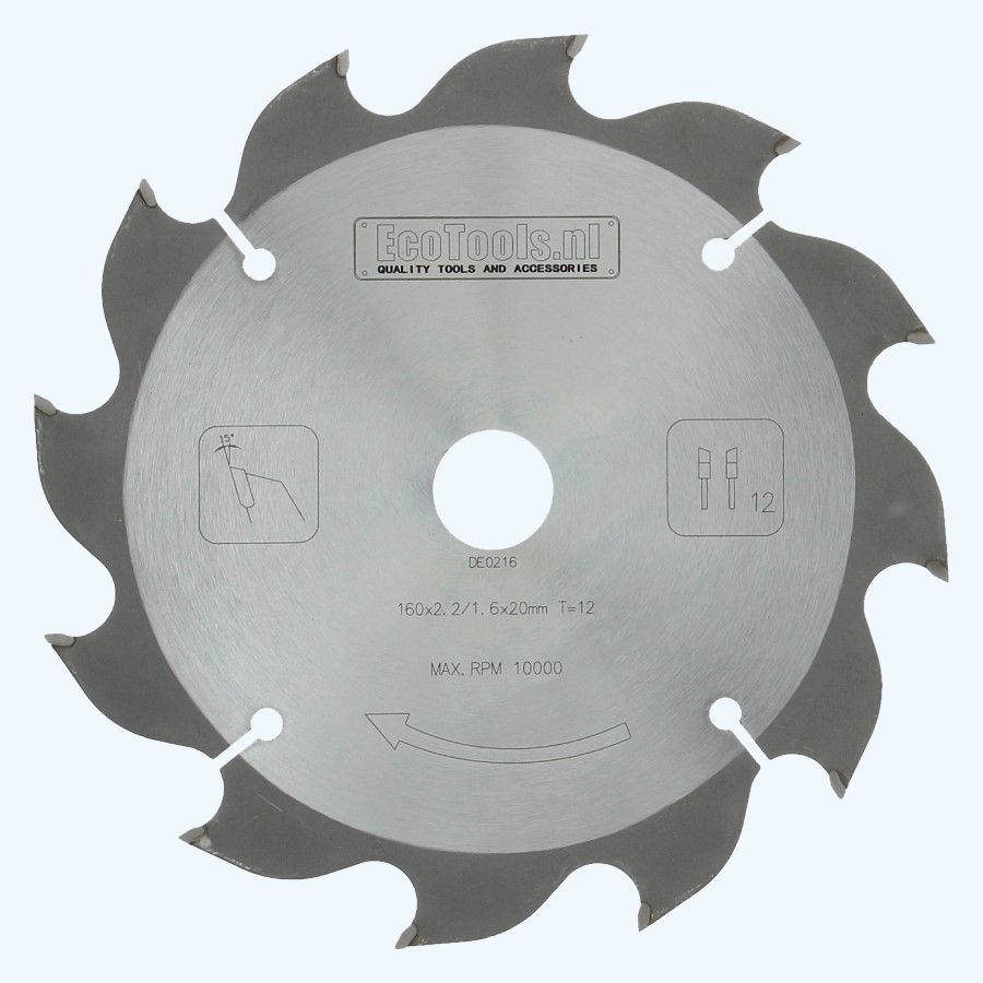 25-delige set HM-zaagbladen PROF 160 x 20 mm