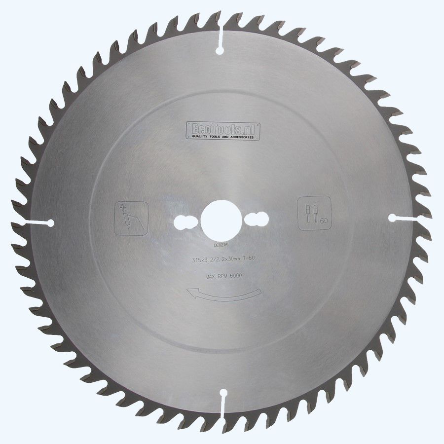 HM-zaagblad PROF 315 x 30 mm T=60 