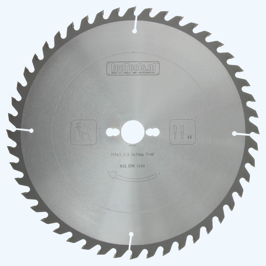 HM-zaagblad PROF 335 x 30 mm T=48 
