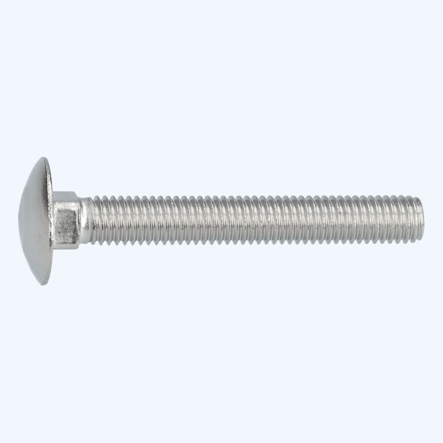 100 stuks slotbout M6 x 65 mm RVS A2