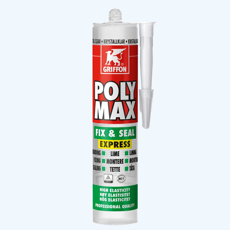 Griffon Poly Max Fix & Seal 300 grammes (transparent)