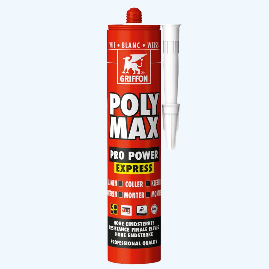 Griffon Poly Max Pro Power Express 435 gram (wit)