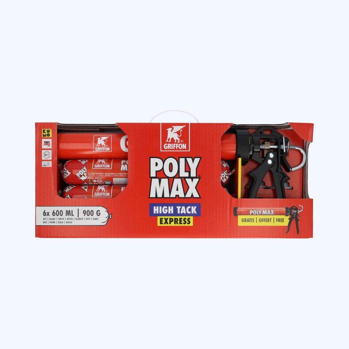 Kit de démarrage Griffon Poly Max High Tack Express
