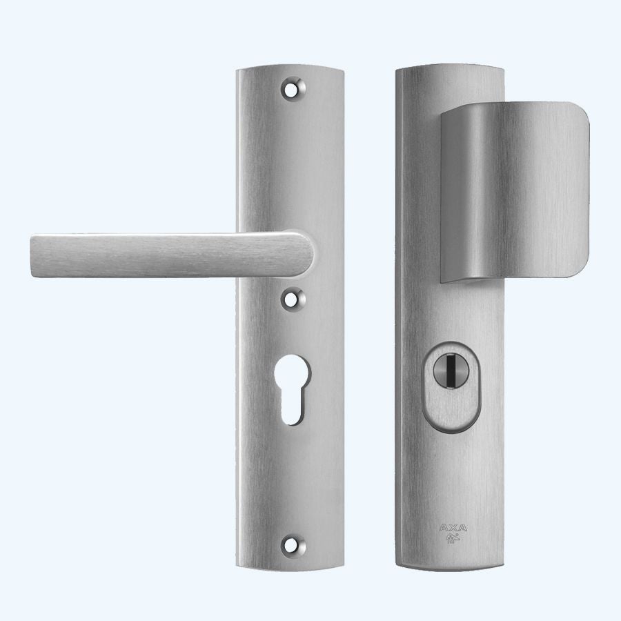 AXA veiligheidsbeslag PC55 SKG*** met kerntrekbeveiliging aluminium (duwer)