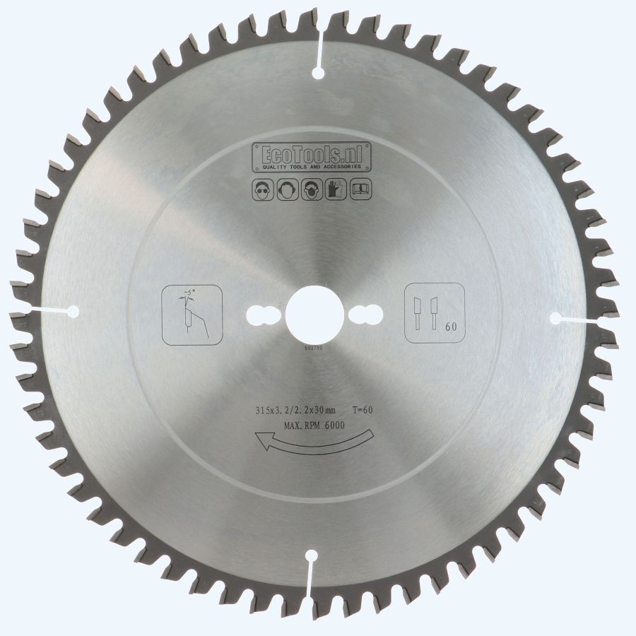 HM-afkortzaagblad Prof 315 x 30 mm T=60