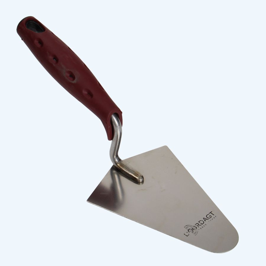 Doordagt pleistertroffel RVS 140 mm rond