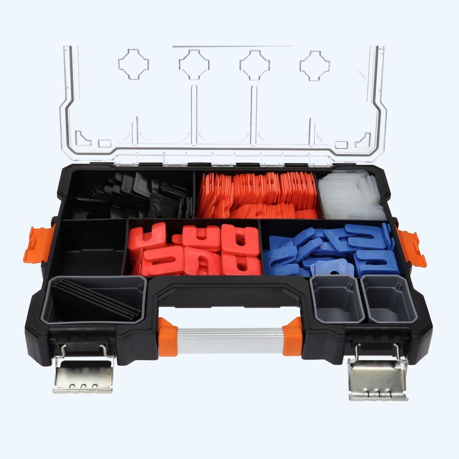 336-delig assortiment uitvulplaatjes in assortimentsdoos