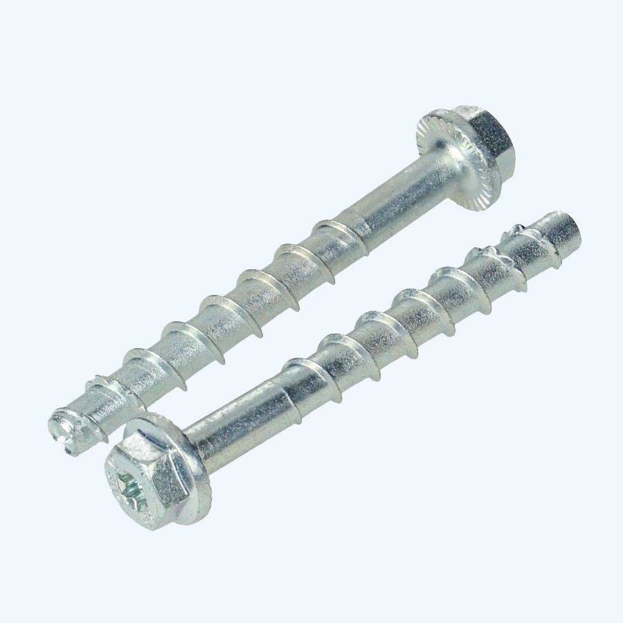 50 st betonschroeven FBS II 8 x 80 / zeskant U-ring inwendige TX-opname