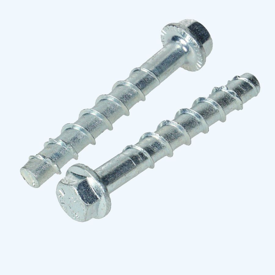 100 st betonschroeven FBS II 6 x 40 - zeskant met U-ring