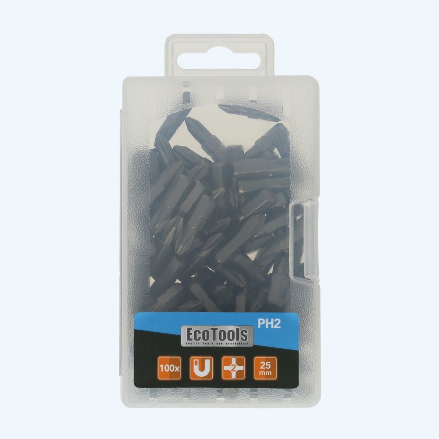 100 stuks Phillips 2 bits