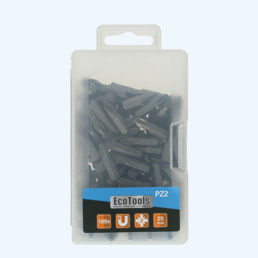 100 stuks Pozidrive 2 bits