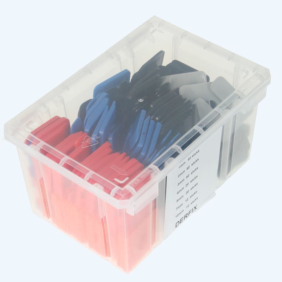 Assortimentsdoos uitvulplaatjes (200 stuks)