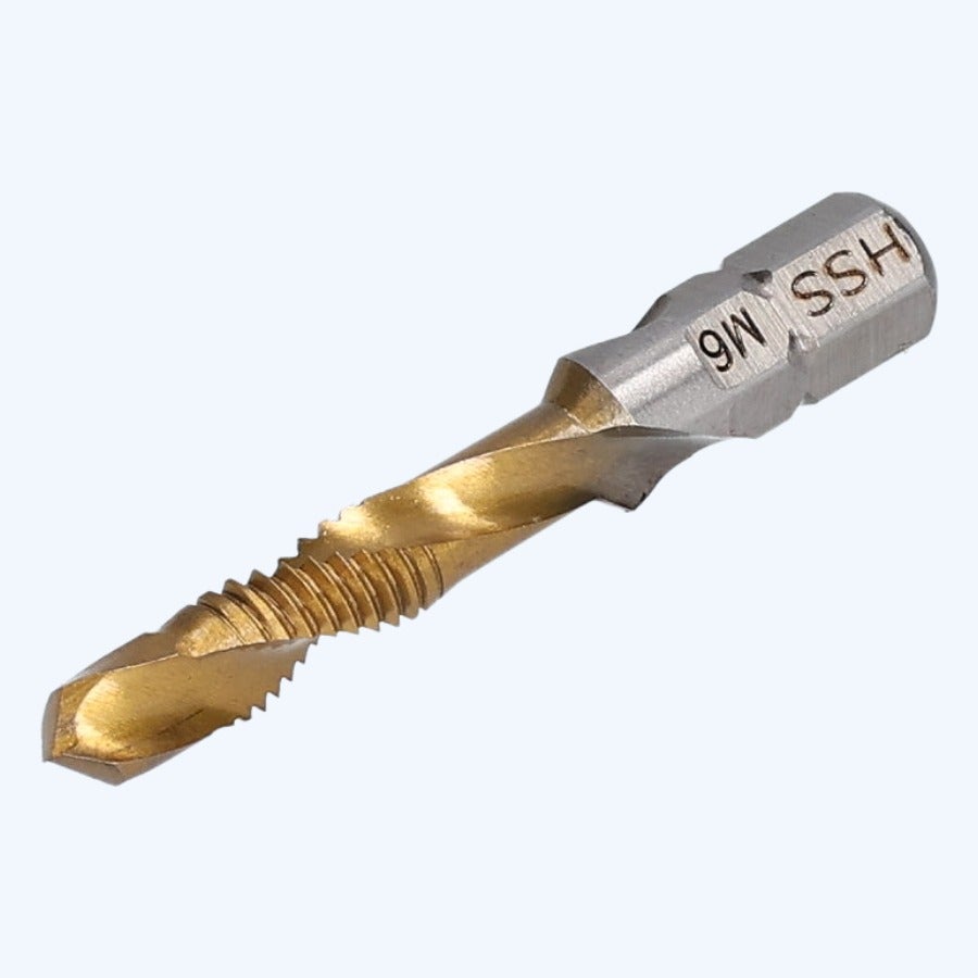 Boortap combinatie HSS M6 x 1,0 mm