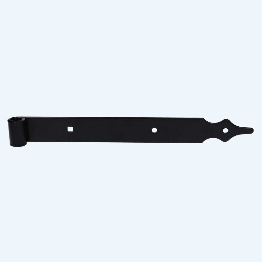 Heng rustica 600 x 45 x 5 mm pen diameter 16 mm zwart