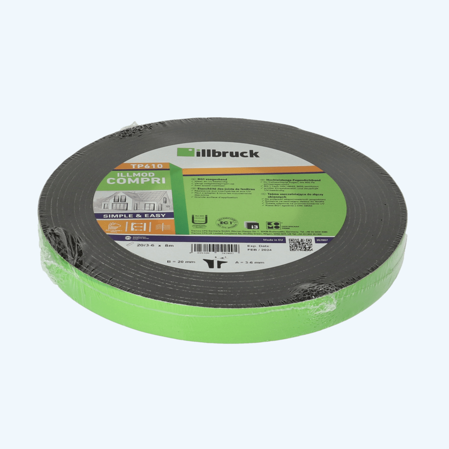 illbruck TP610 Compriband 20 mm / voeg 7-16 mm x 3,3 meter