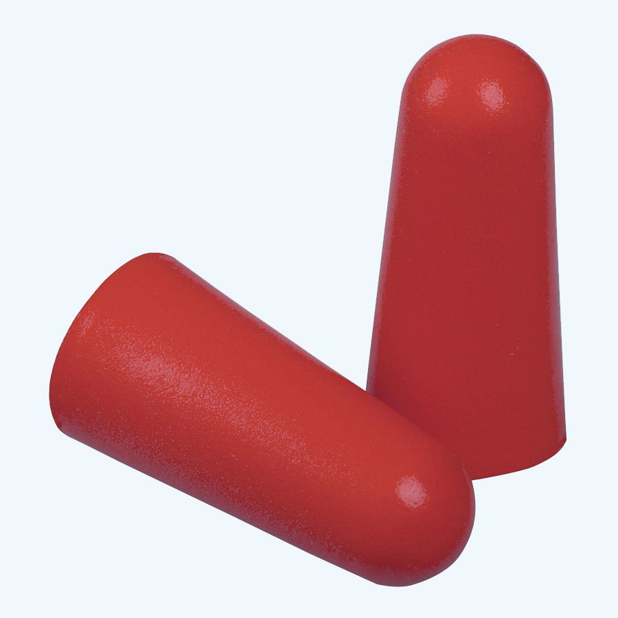 Dispenserdoos wegwerp oordoppen rood (200 paar)