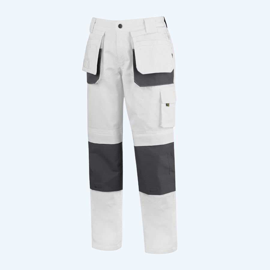 Storvik werkbroek David wit (maat XS)