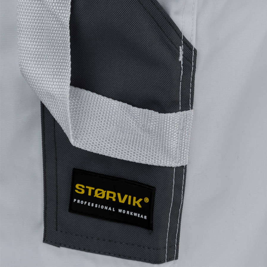 Storvik werkbroek David wit (maat S)